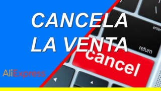 cancelar venta en alipexress